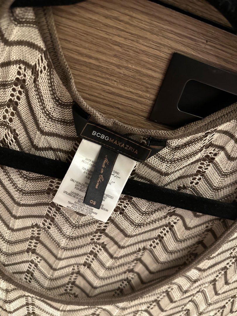 BCBG Maxazria Swimsuit Cover (Category: Others Tops) located in Baguio. Submitted by kimstyleessentials (Listing ID 1248631880, Image 3). Description: Like New Never worn Can use it as topper or swimsuit cover Can fit Medium - Large.