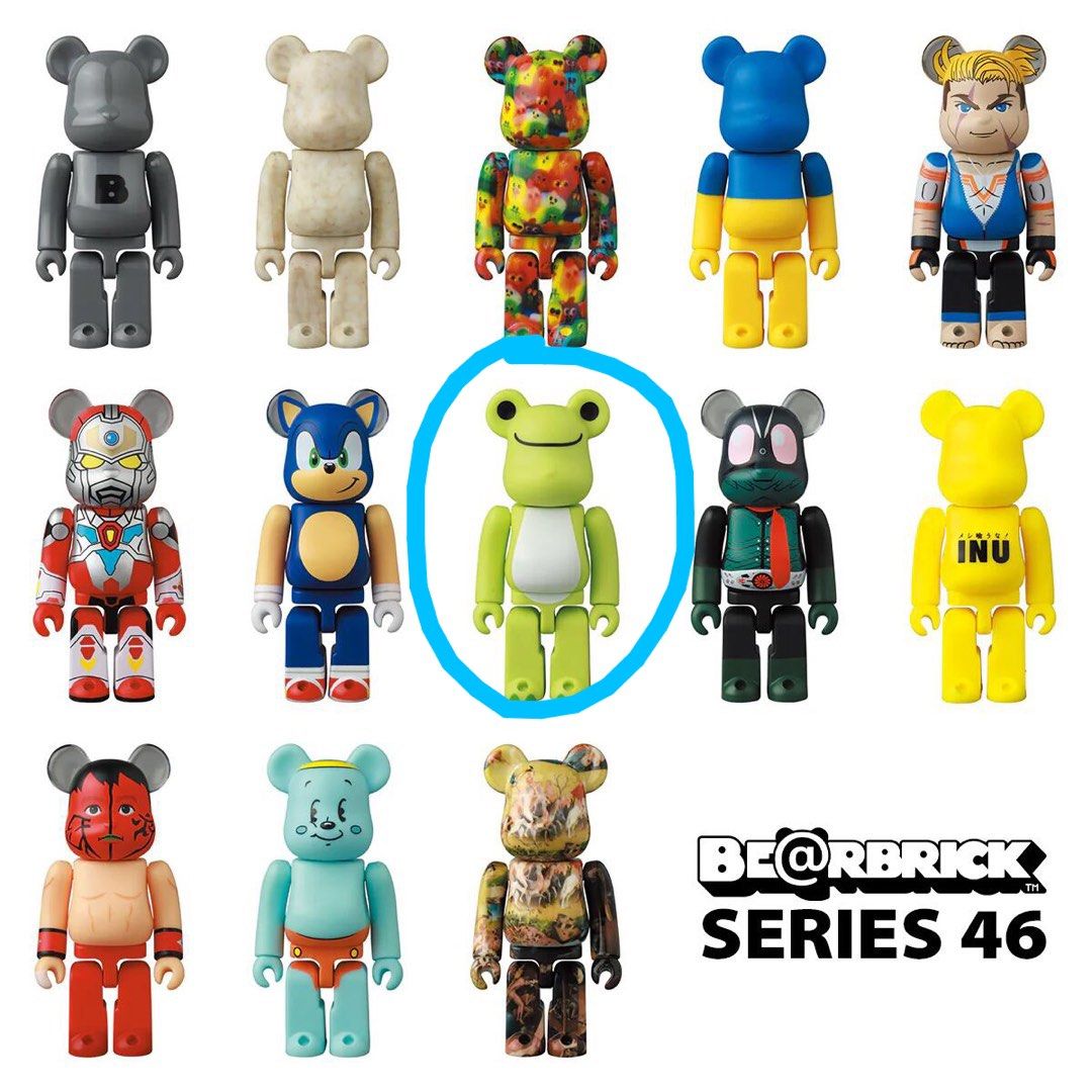 換或賣）Bearbrick series 46 Be@rbrick 46 摔角手, 興趣及遊戲, 玩具