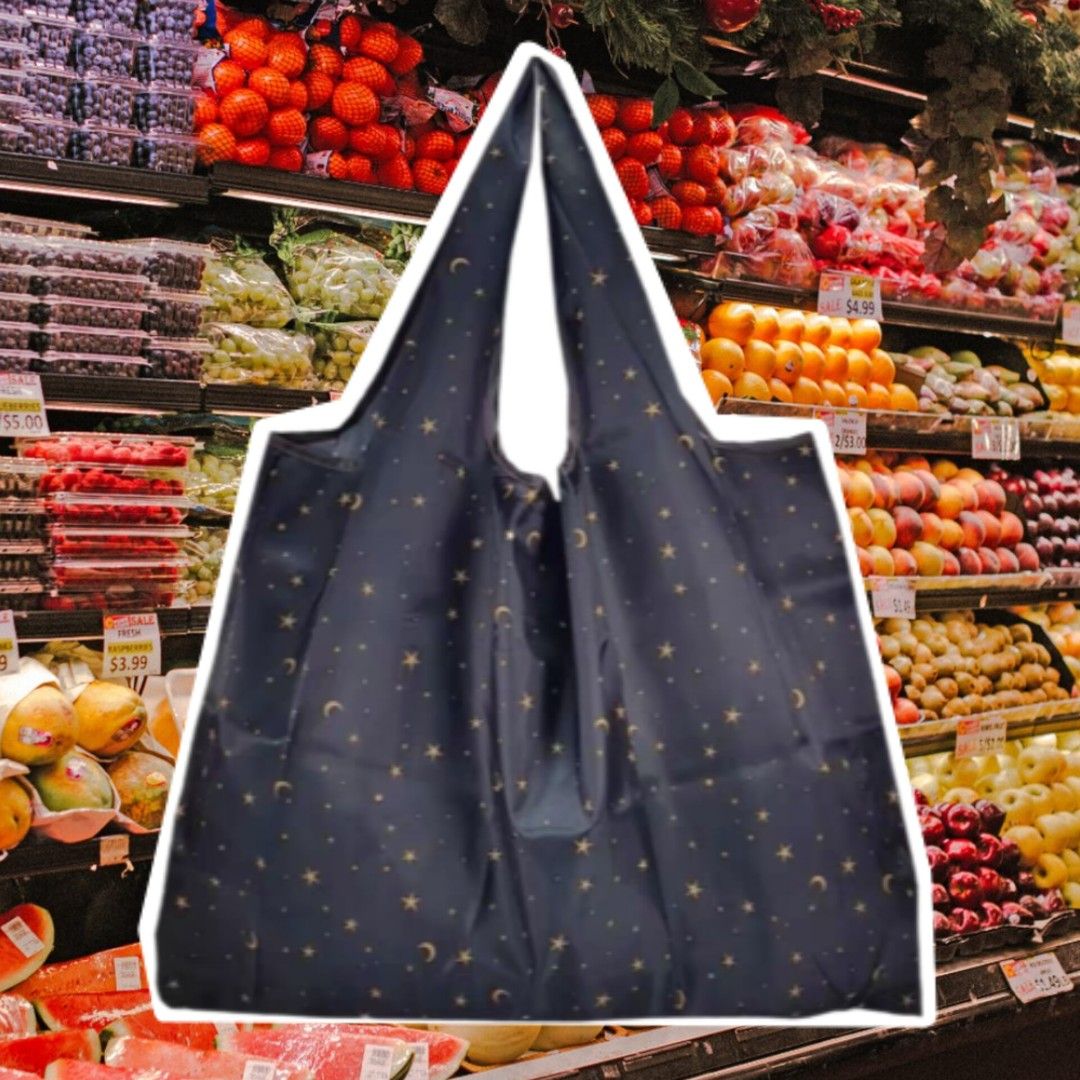 Recyclable outlet grocery bags