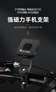 Bicycle Magnetic Phone Holder Shock Proof