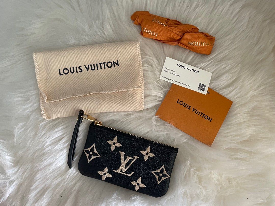 Louis Vuitton Key Bell Clochette Ebene (brown, LV accessory, embellishment,  great for LV bags like speedy, alma)