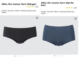 AIRism Ultra Seamless Shorts (High Rise Briefs)