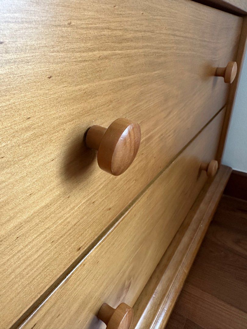 Boori Change Table (Solid Wood) + White Change Mat, Babies & Kids, Baby