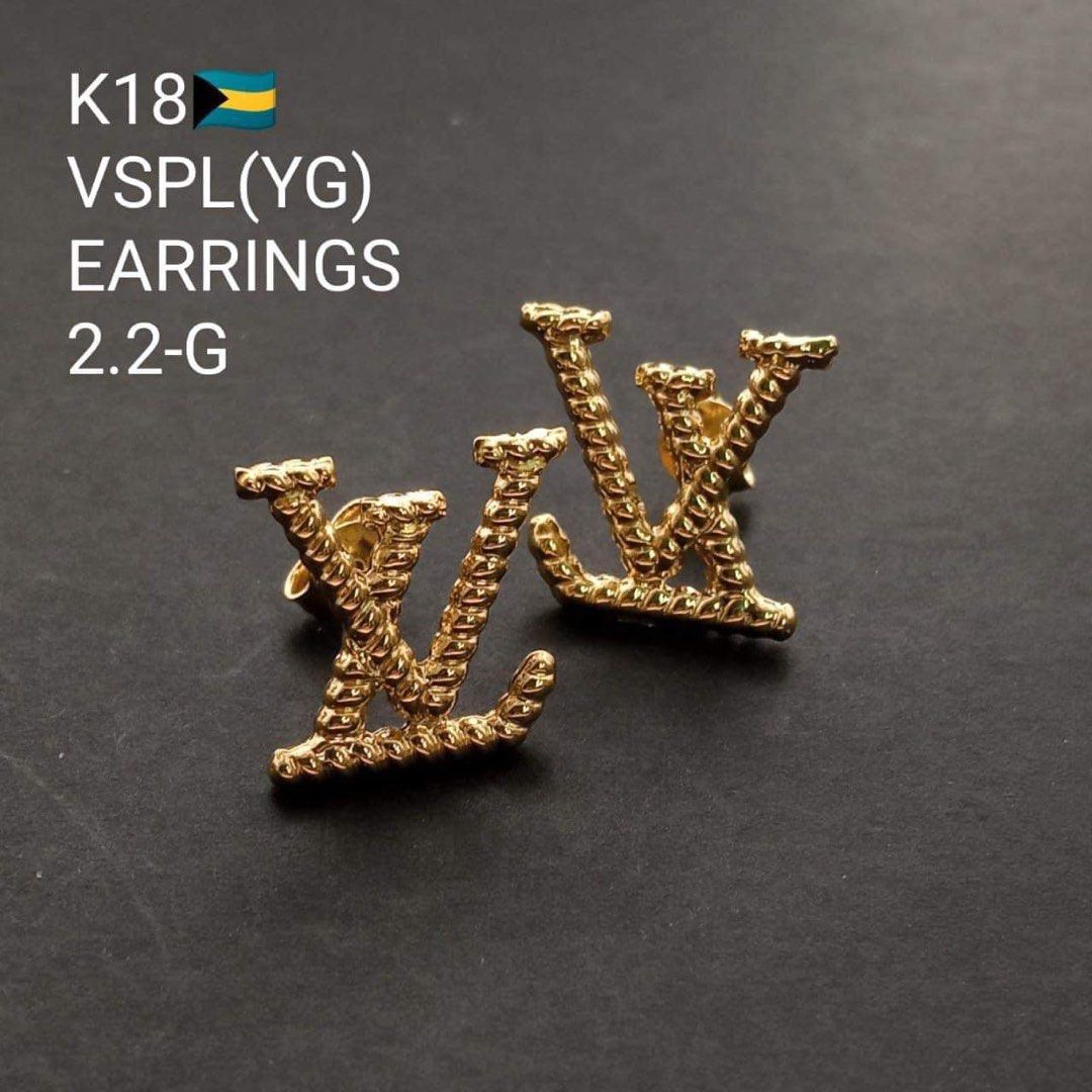 Name store brand earrings