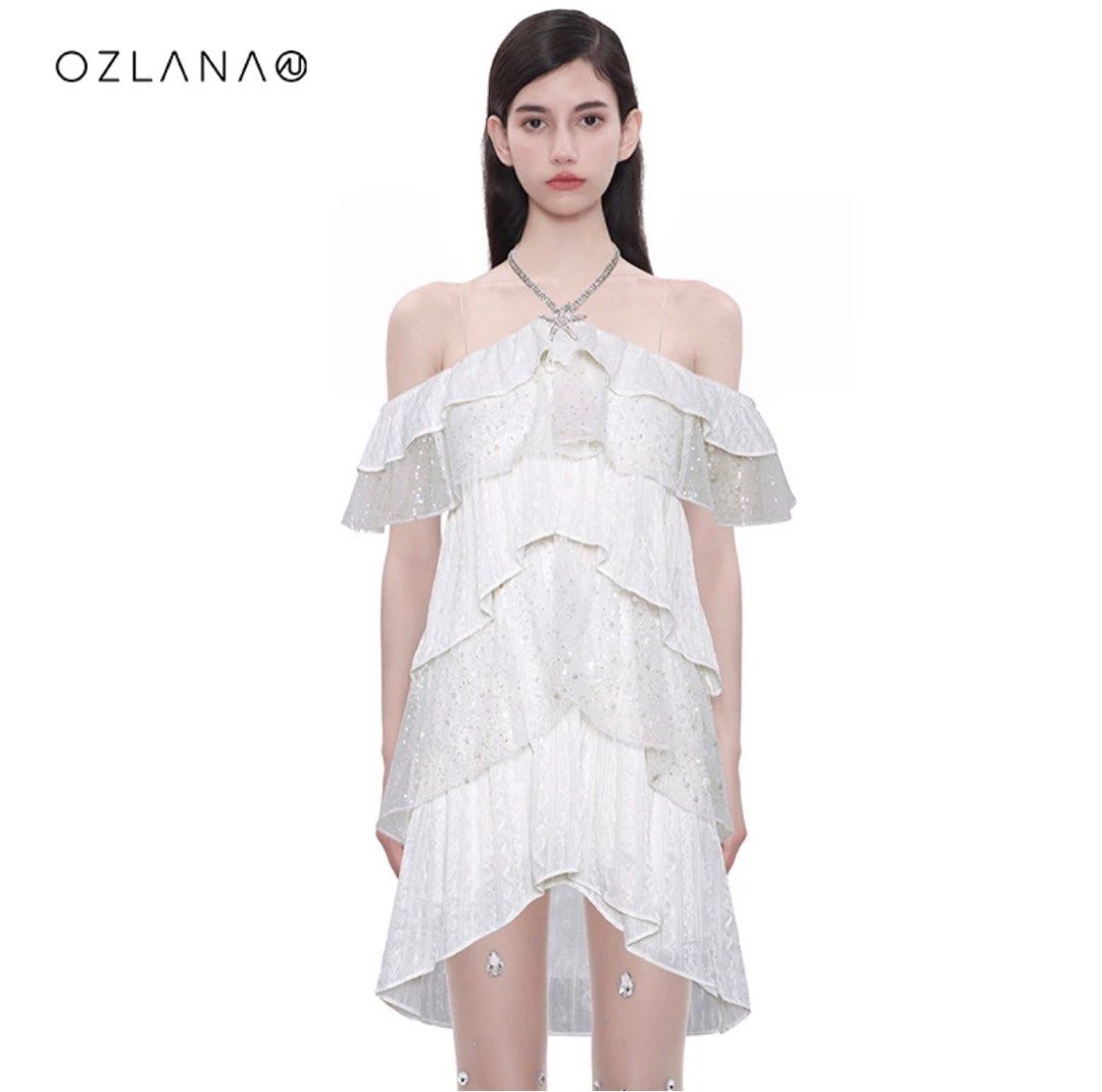 White new arrivals evening coat