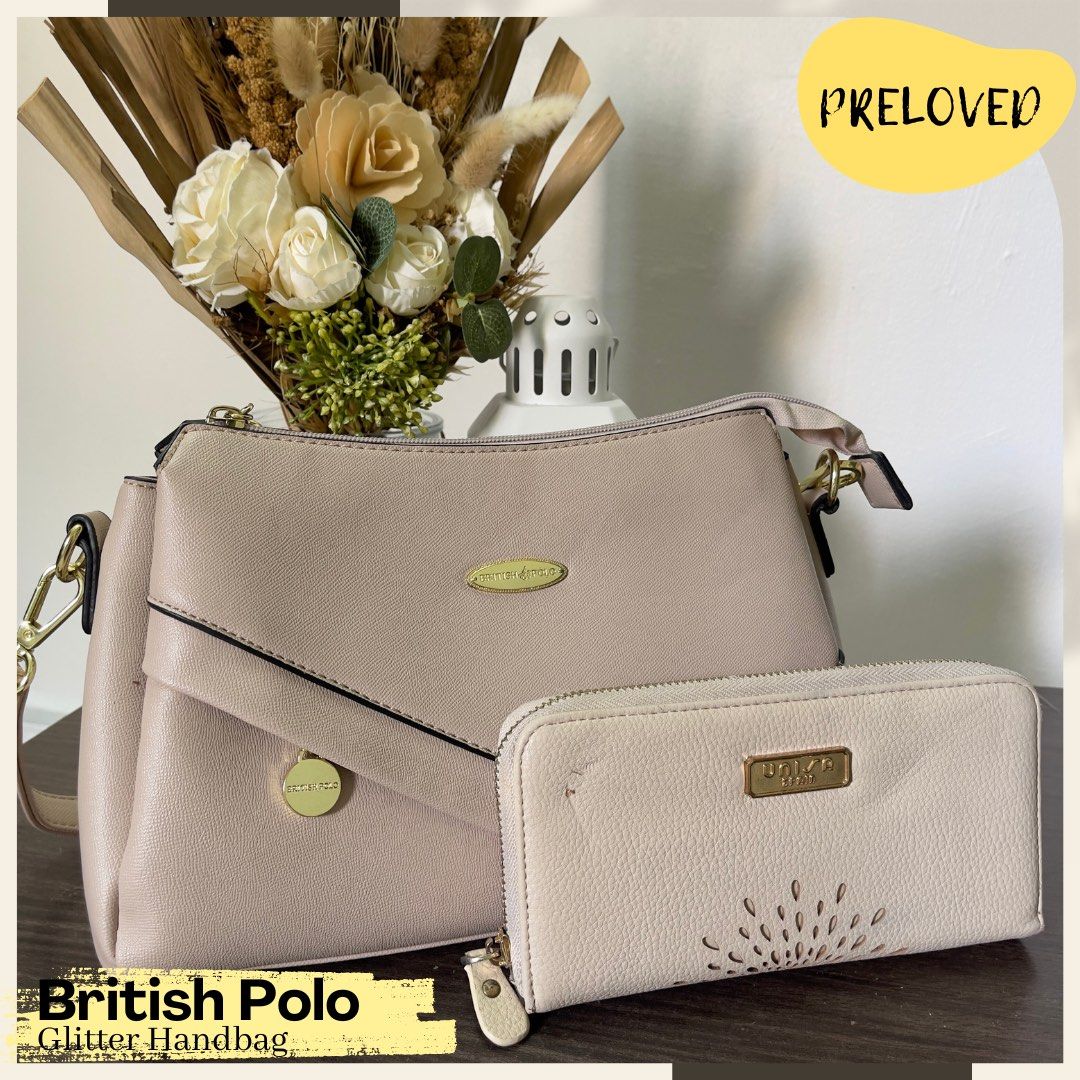 British Polo Handbag, Women's Fashion, Bags & Wallets, Shoulder Bags on  Carousell