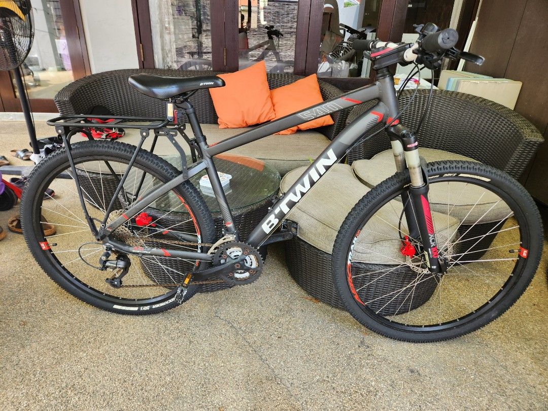 B-Twin Rockrider 540 Mountain Bike, Sports Equipment, Bicycles & Parts ...