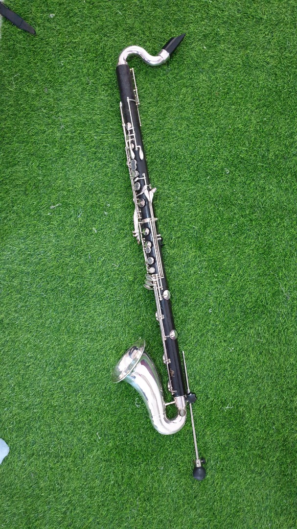Buffet 1180 bass clarinet top
