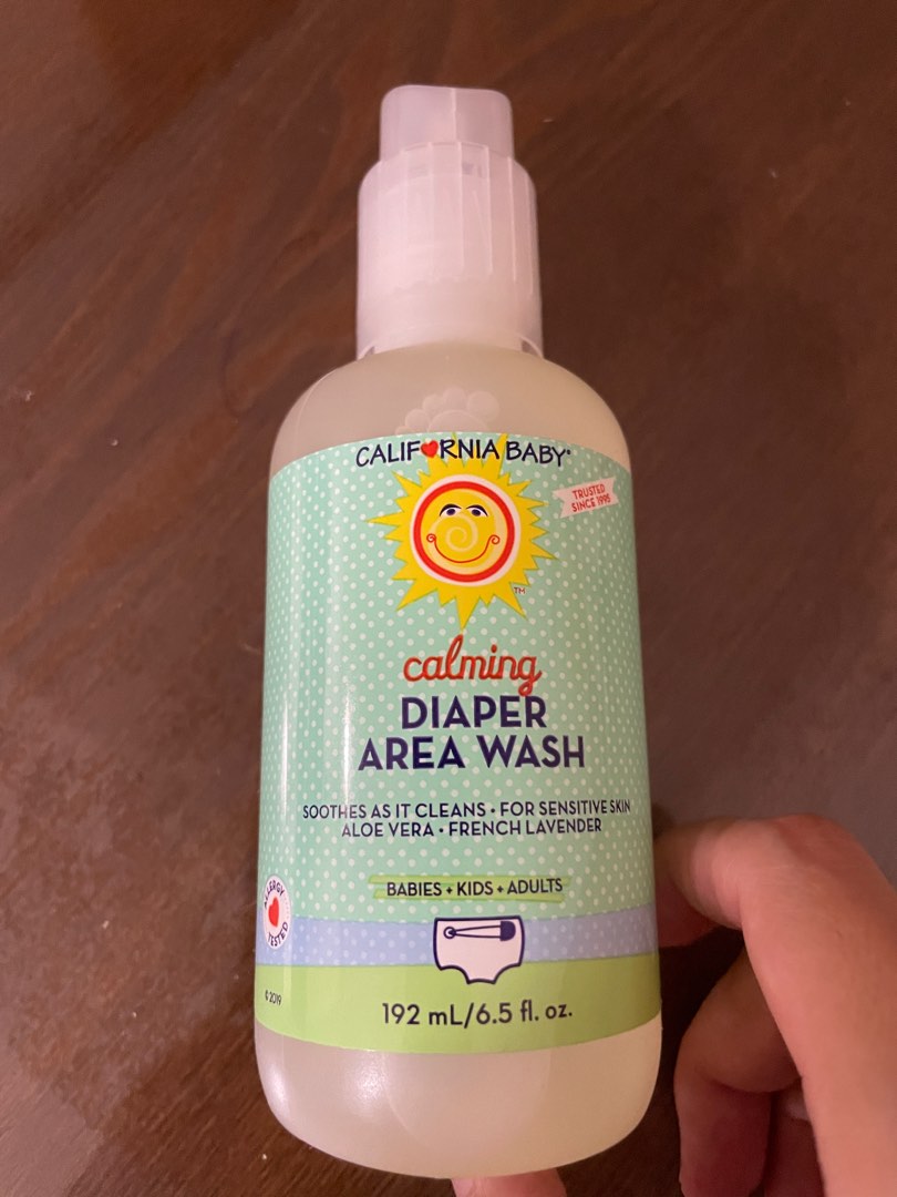 California Baby Diaper Area Wash, Babies & Kids, Bathing & Changing