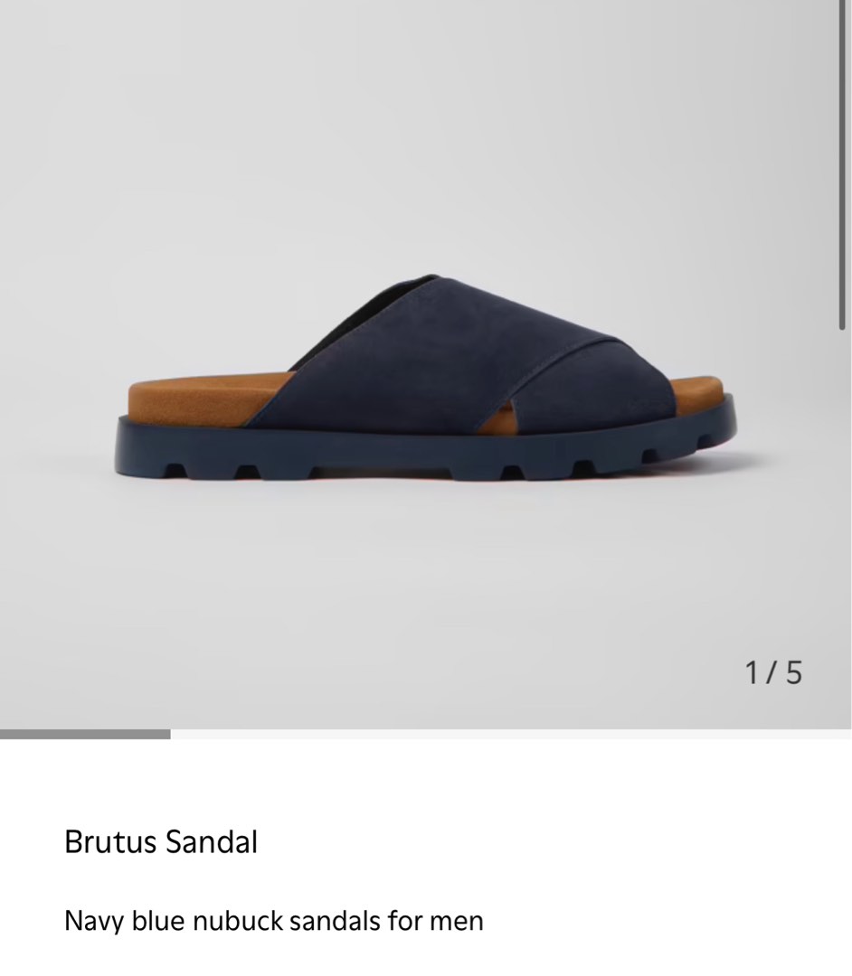 Camper Brutus Sandals, Men's Fashion, Footwear, Casual shoes on