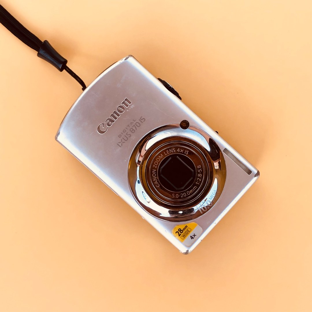 Canon Digital IXUS 870 IS Camera, Photography, Cameras on Carousell