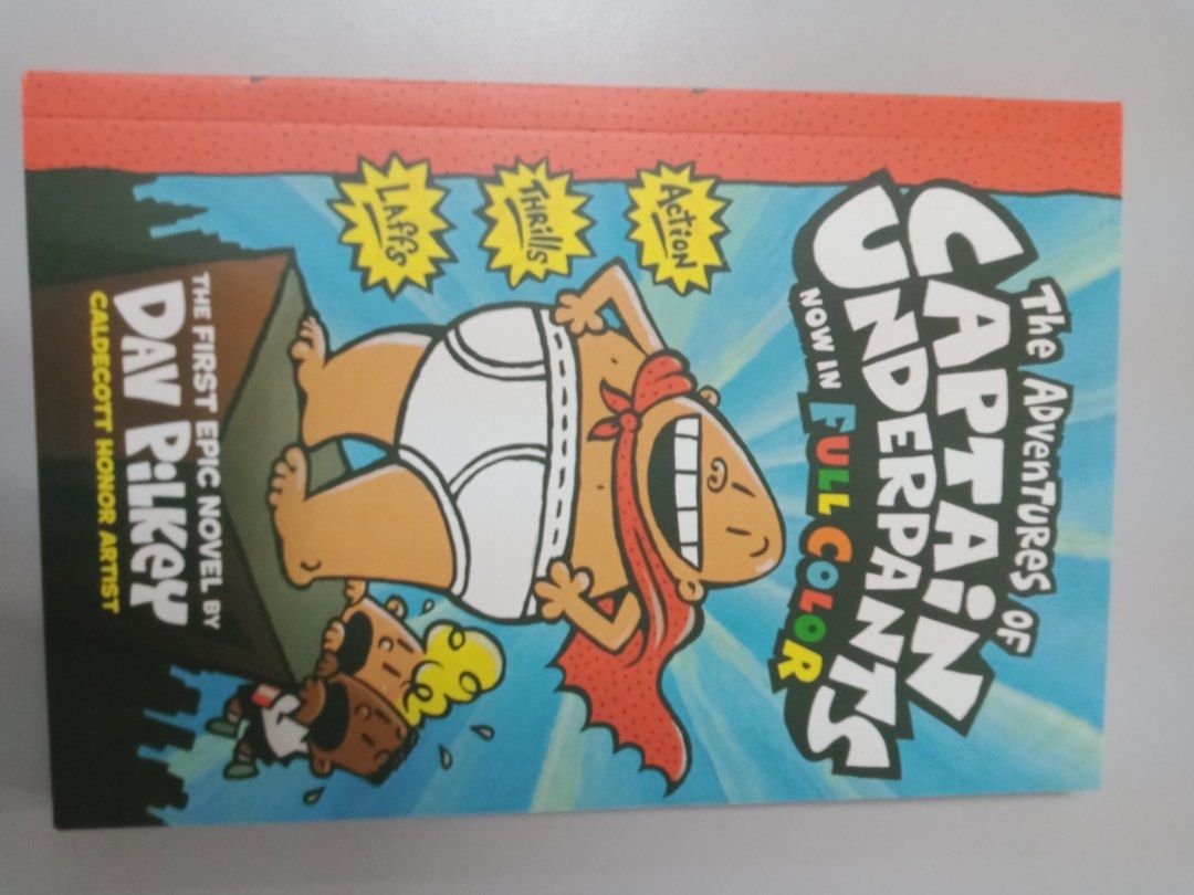 Original Captain Underpants comics - 8 pcs (Category: Comics & Manga) located in Manila. Submitted by derek_zoolander (Listing ID 1248584697, Image 3). Description: .