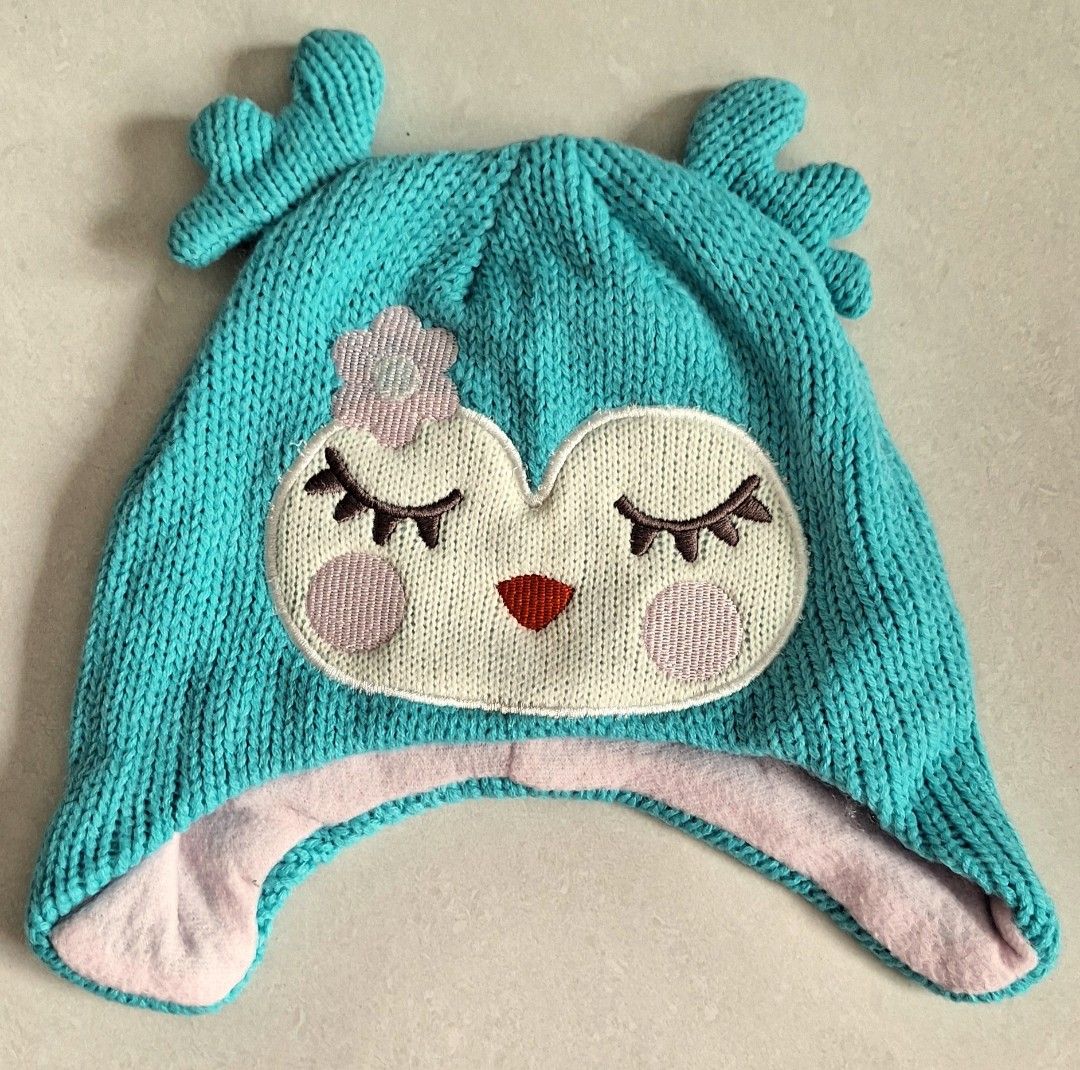 Carters baby discount girl winter hats