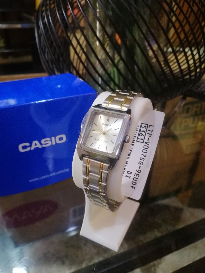 CASIO for Women - LTP V007SG 9E - LTP V007D 7E, Women's Fashion ...