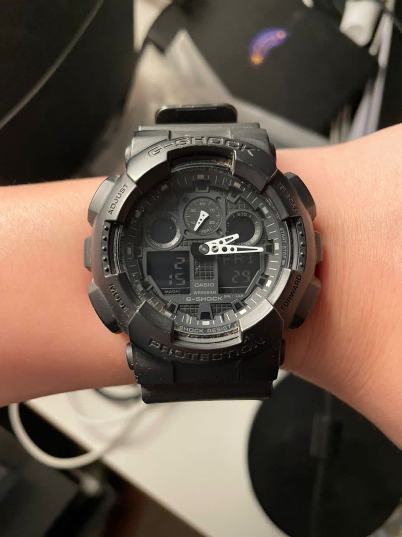 Casio g clearance shock 100 1a1
