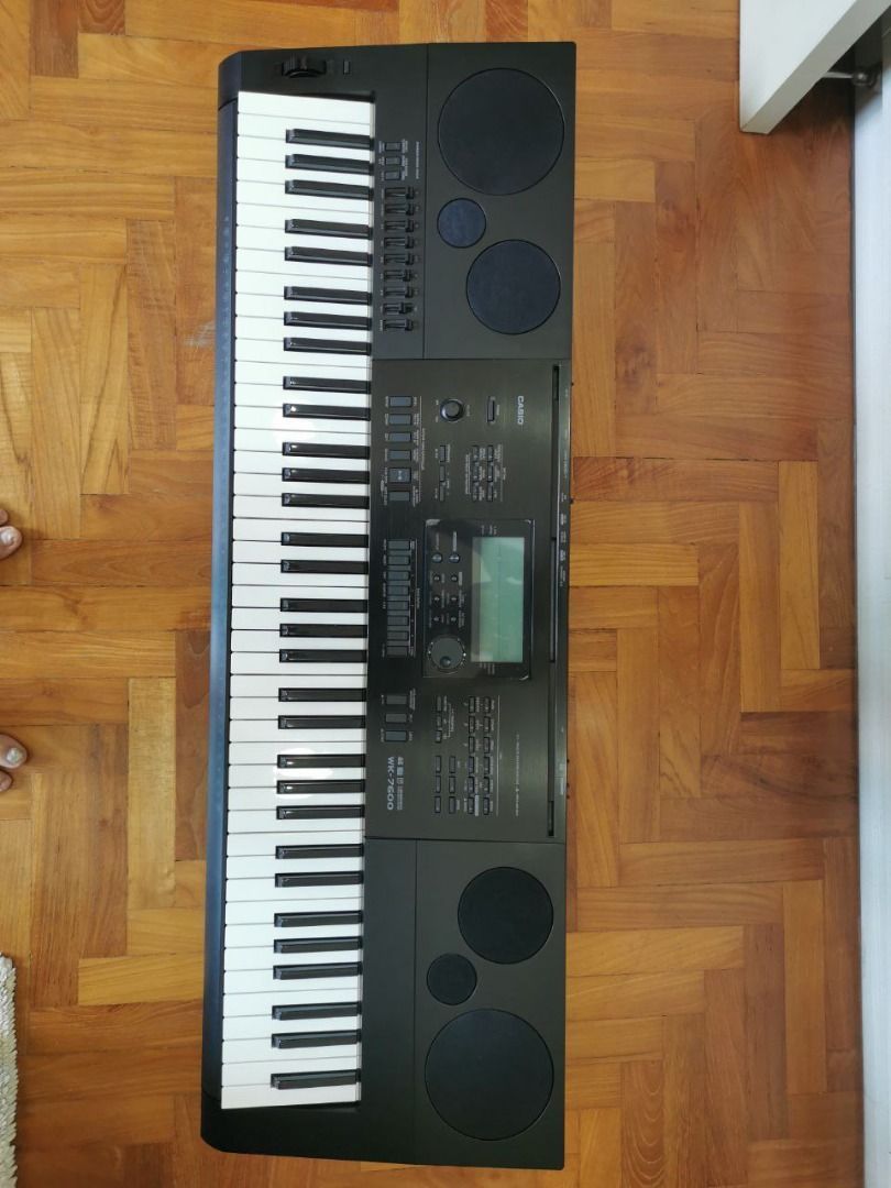 Casio WK 7600 Piano Keyboard Workstation Hobbies Toys Music