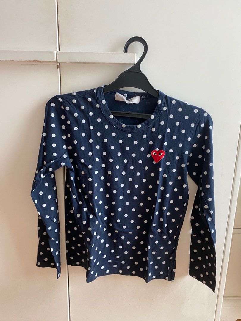 Polka dot cdg sale