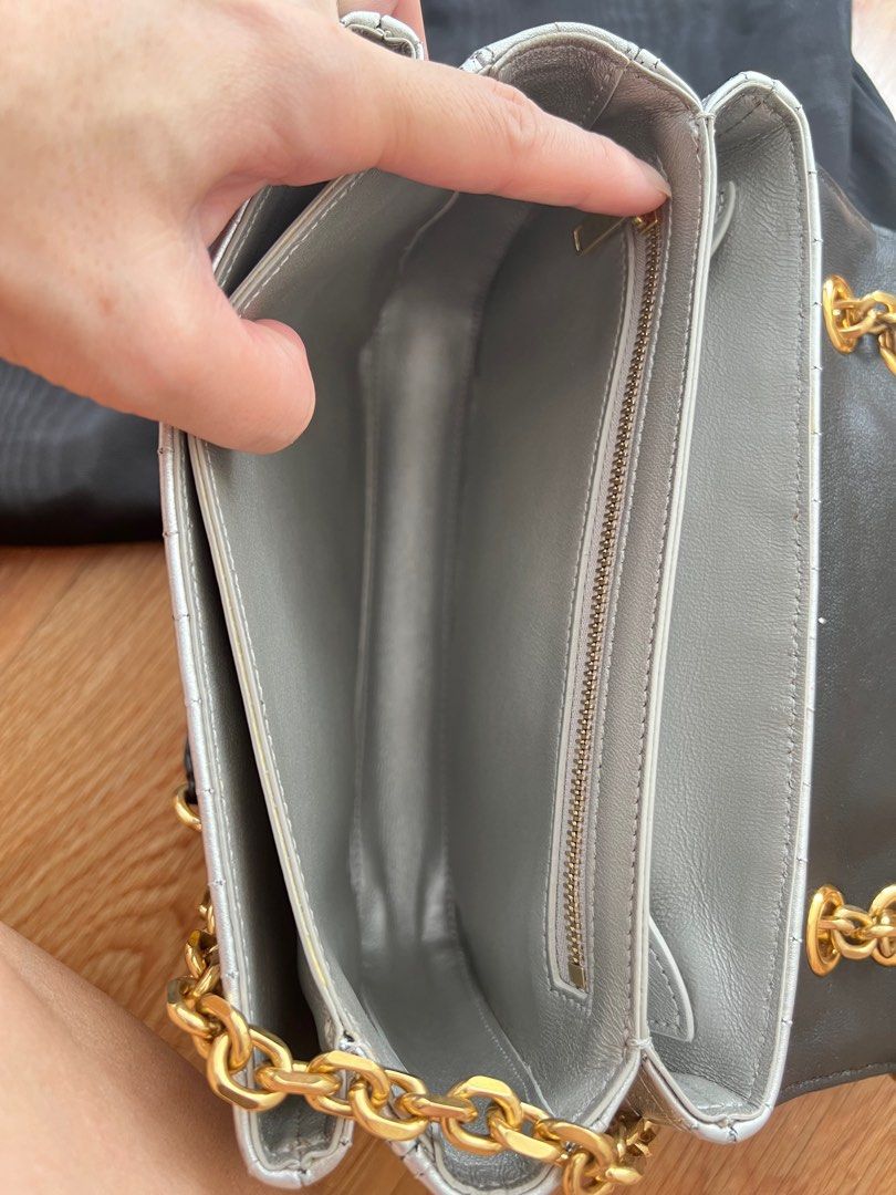Celine C Wallet On Chain - Black Crossbody Bags, Handbags
