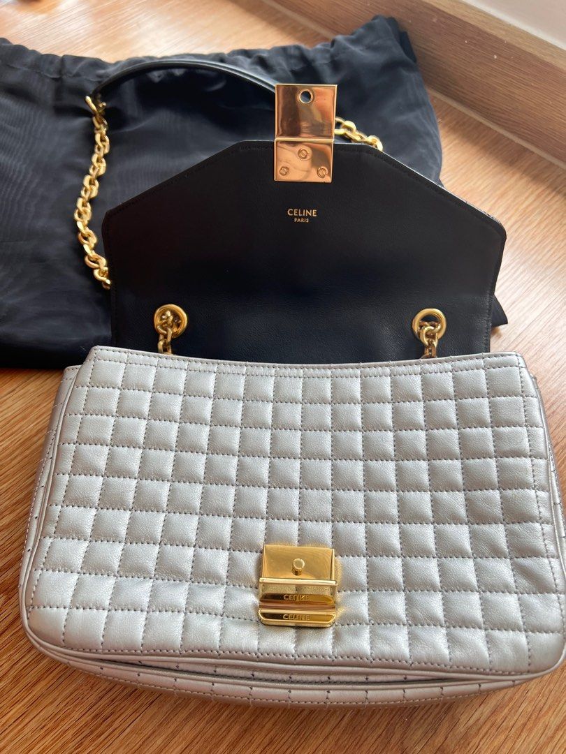 Celine Medium C bag Black and silver color Luxury Bags Wallets on Carousell