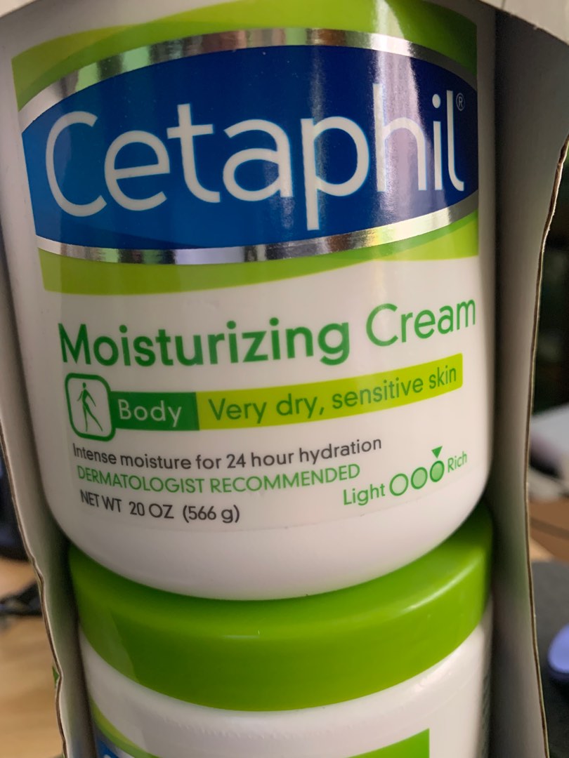 Cetaphil Moisturizing Cream Very dry, sensitive skin net wt 20 oz (566g