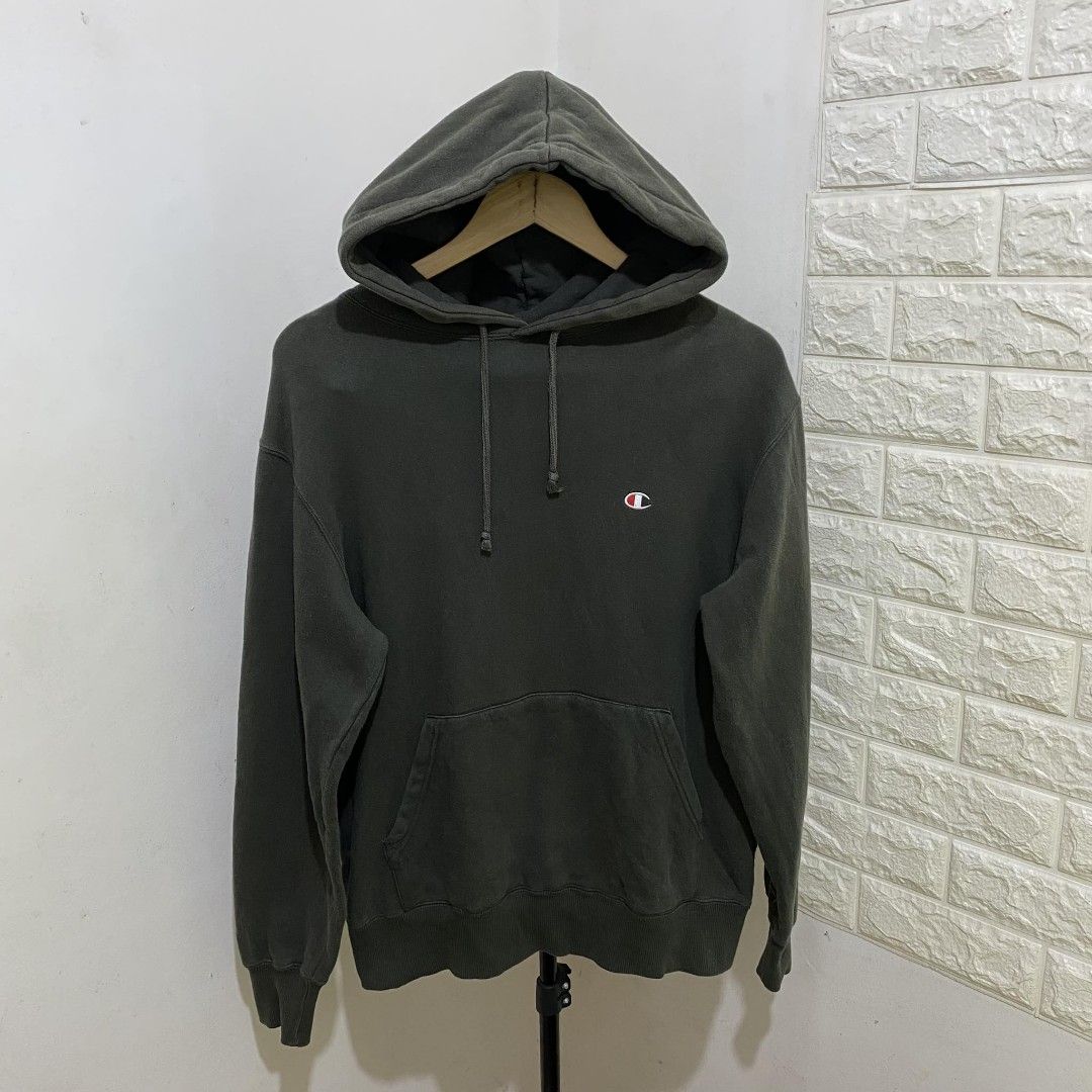 Champion hoodie army green