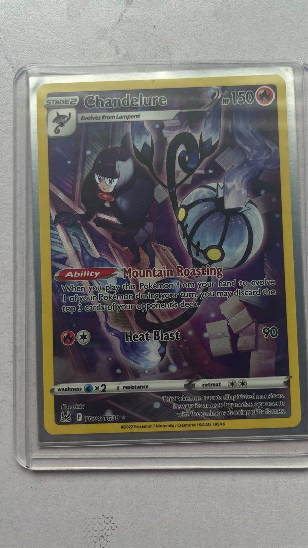 pokemon Chandelure trainer gallery, Hobbies & Toys, Toys & Games on