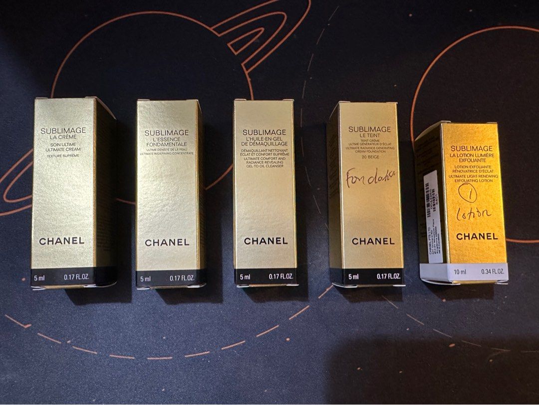 🔴NOW $39.90! (5ml Usual $95 and 40ml $750) Authentic sealed! BNIB Chanel  Sublimage most expensive top range skincare Fondamentale Anti Aging Serum