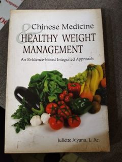 Chinese Medicine and Healthy Weight Management