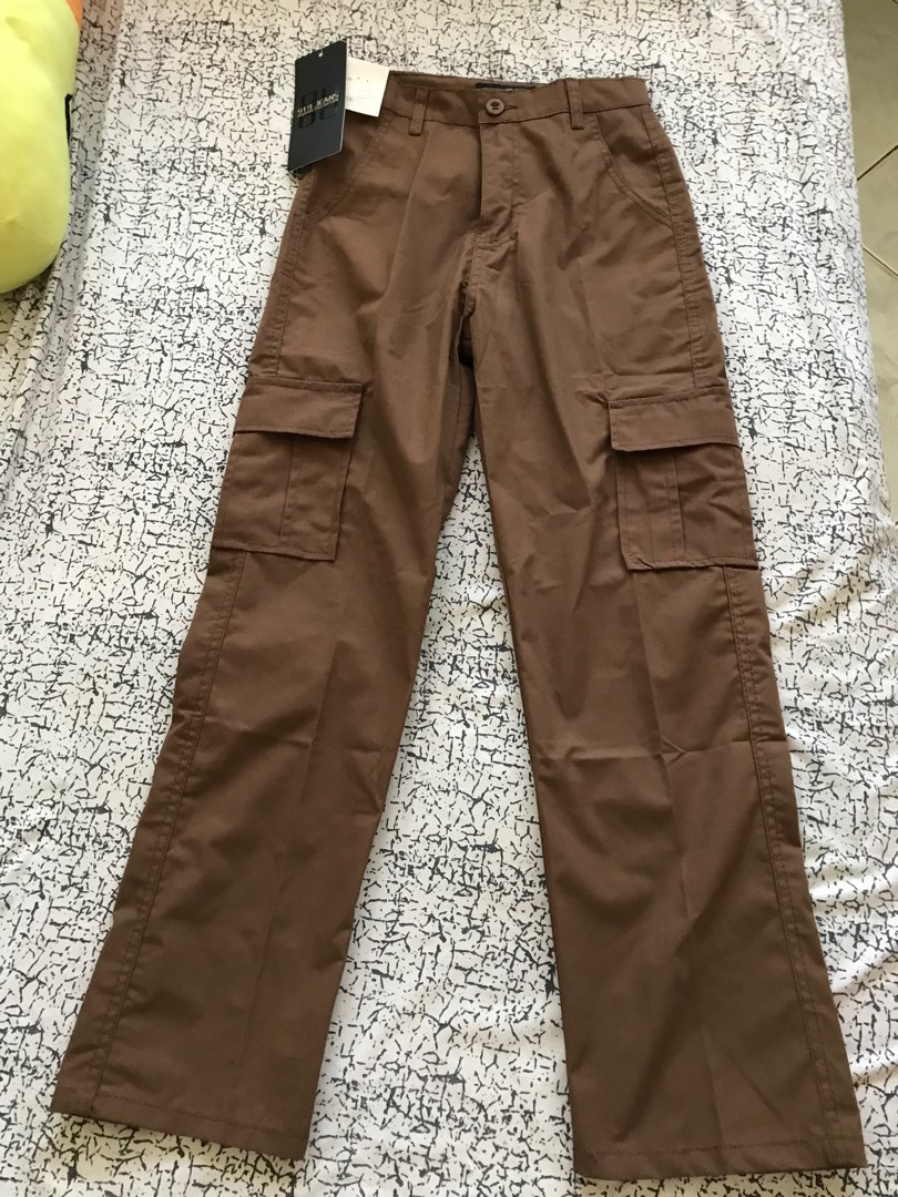 Choco brown Cargo pants on Carousell