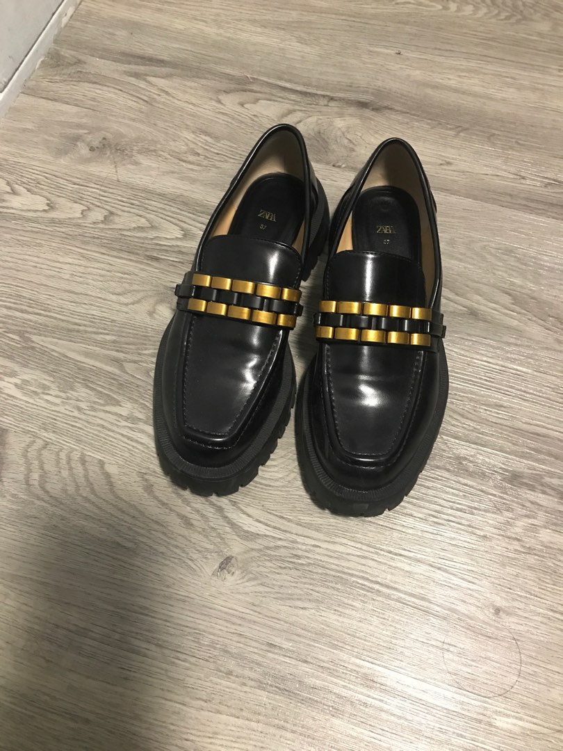 Chunky Loafers Zara on Carousell