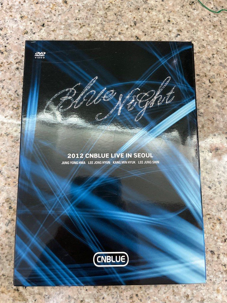 CNBlue Blue Night 演唱會DVD, 興趣及遊戲, 音樂、樂器& 配件, 音樂與