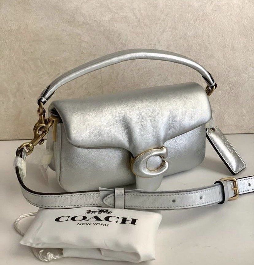 Coach tabby pillow black 18, Luxury, Bags & Wallets on Carousell