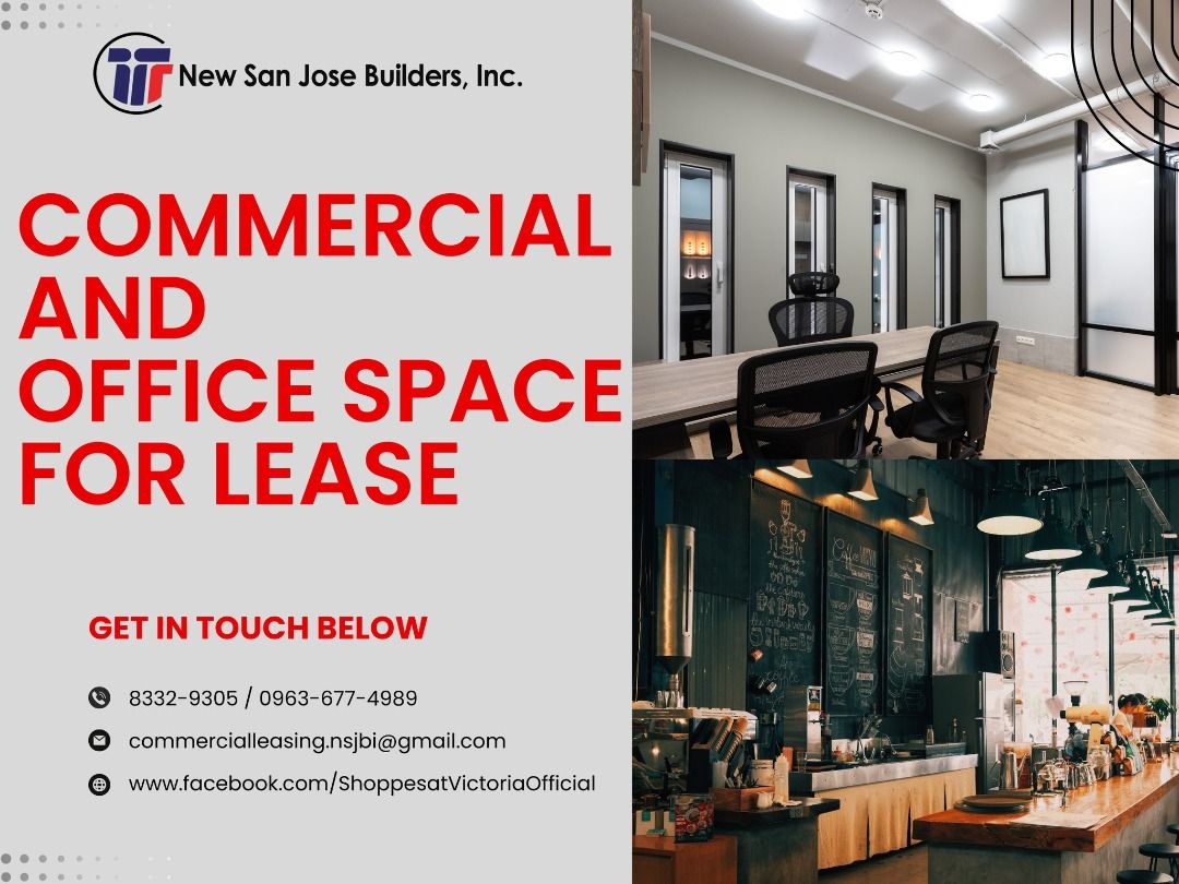 COMMERCIAL SPACE FOR LEASE at Victoria Sports Tower Quezon City