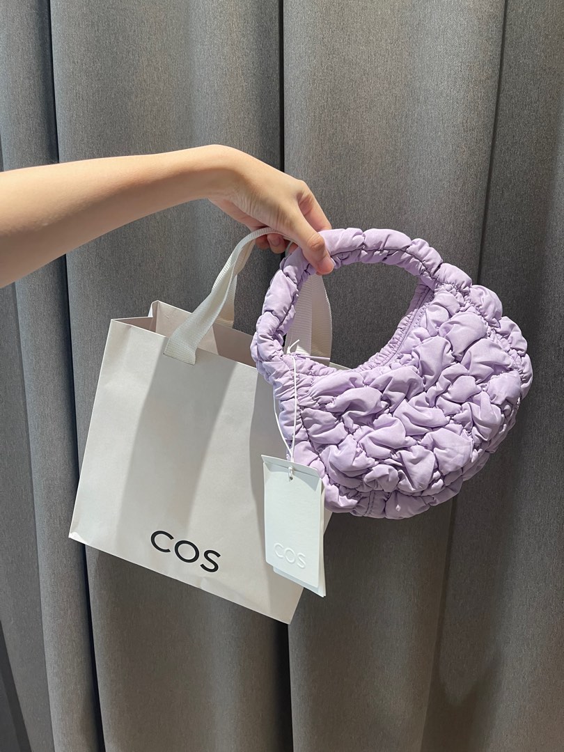 COS Micro Quilted Bag 💜 Lilac, Women's Fashion, Bags u0026 Wallets, Shoulder  Bags on Carousell