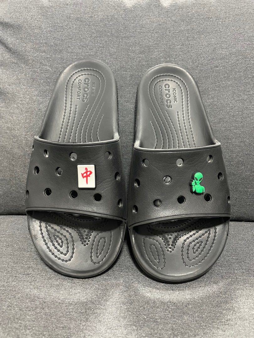 Men's baya store slide crocs