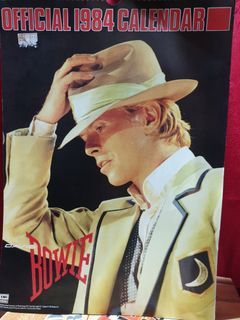 1984 Calendar David Bowie