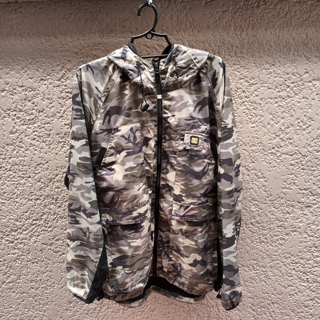 DC Camouflage Grey Jacket Large on Carousell