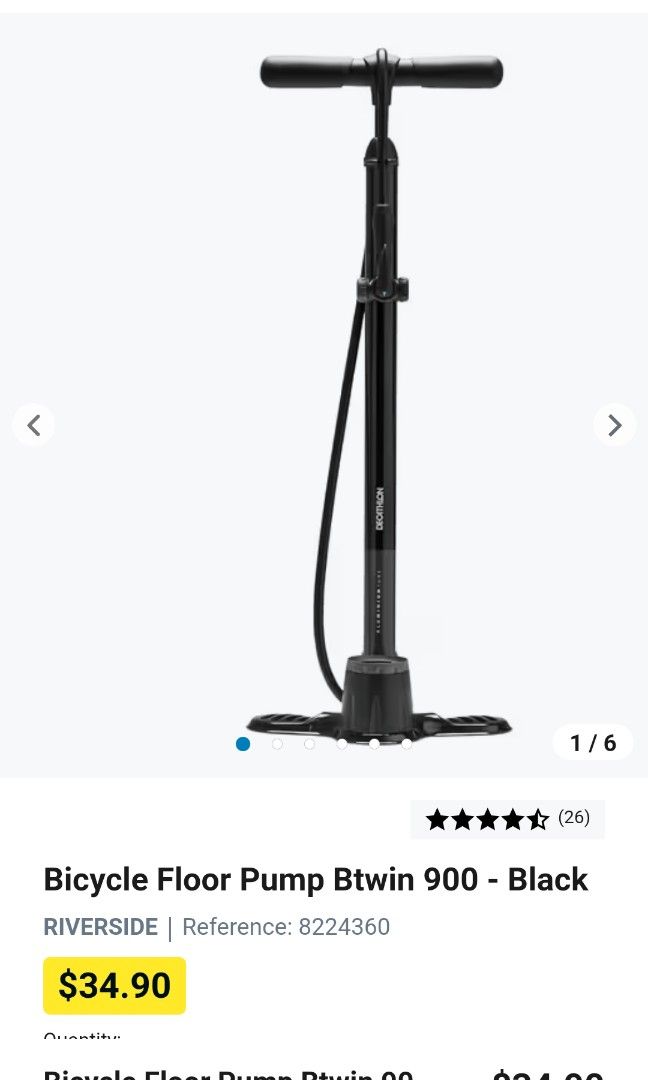 Btwin 500 hand deals pump instructions