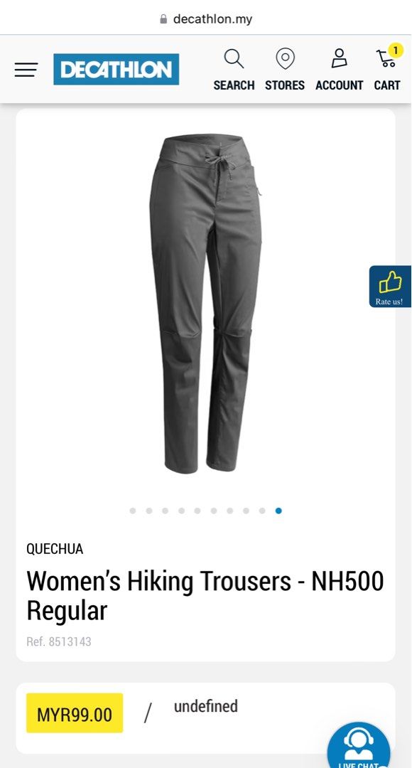 QUECHUA Forclaz 500 Men's Convertible Hiking Trousers By Decathlon - Buy  QUECHUA Forclaz 500 Men's Convertible Hiking Trousers By Decathlon Online  at Best Prices in India on Snapdeal