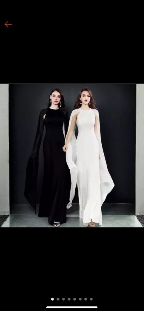 Dinner Dress Batwing Muslimah Hitam Women s Fashion Dresses