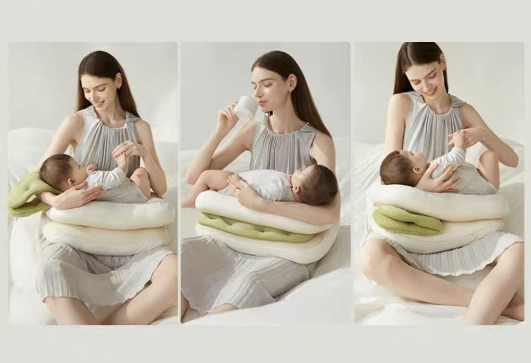 Double sided Nursing Pillow Babies Kids Maternity Care on