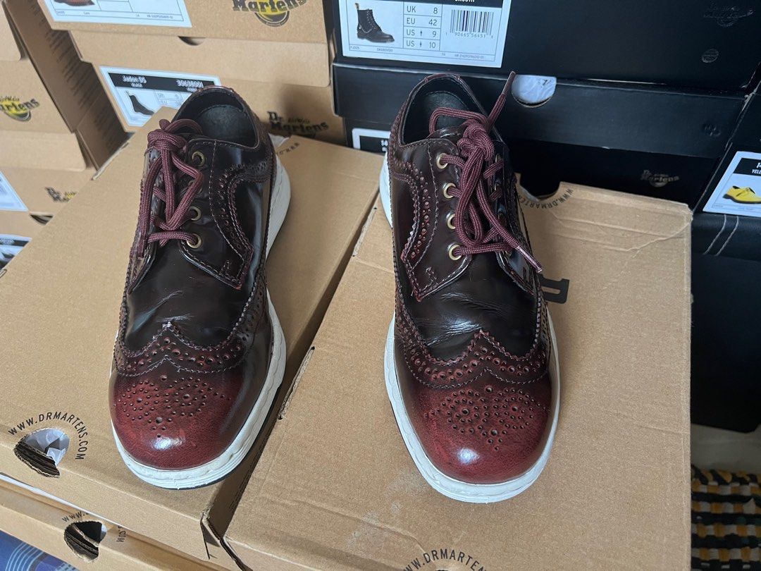 Dr martens gabe arcadia cherry red online