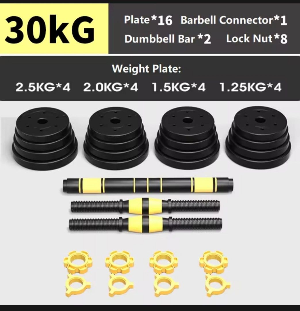 Gym 30 cheap kg plates