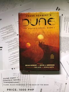 dune graphic novel hard bound second hand book