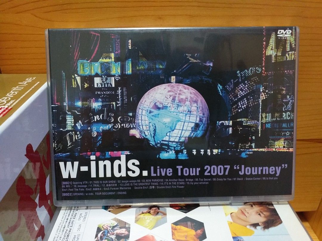 台版演唱會DVD] w-inds. Live Tour 2007 Journey