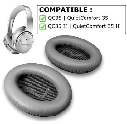  SOULWIT Replacement Headband Pad Kit for Bose QuietComfort 45  (QC45)/QuietComfort SE (QC SE)/New Quiet Comfort Wireless Headphones, Easy  DIY Installation (Black) : Electronics