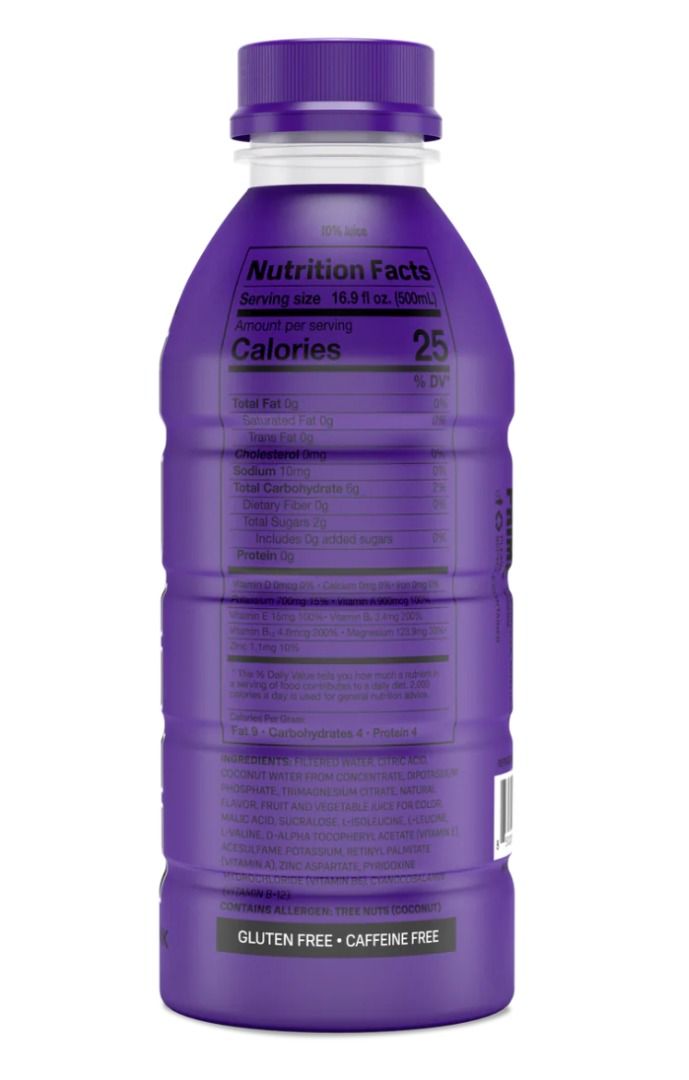 *EMPTY* Bottle of Grape Prime (USA BOTTLE), Food & Drinks, Beverages on ...
