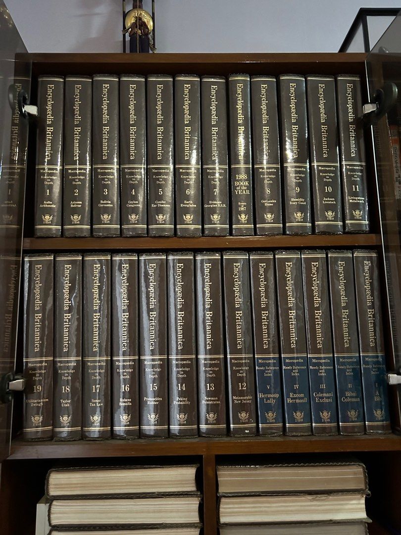 Encylopedia Britannica (Category: Textbooks) located in Quezon City. Submitted by jenipearls976 (Listing ID 1248476444, Image 3). Description: Complete set 23 books. For pick up only Pls message me.