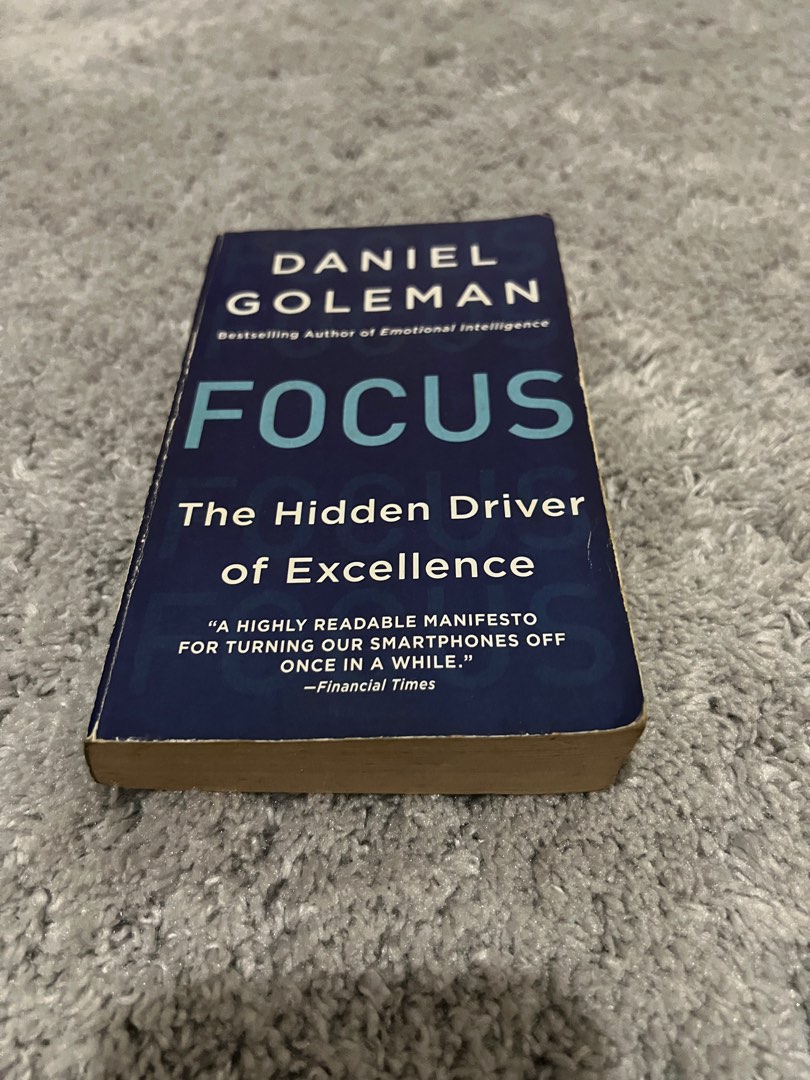 Focus By Daniel Goleman Hobbies Toys Books Magazines Fiction
