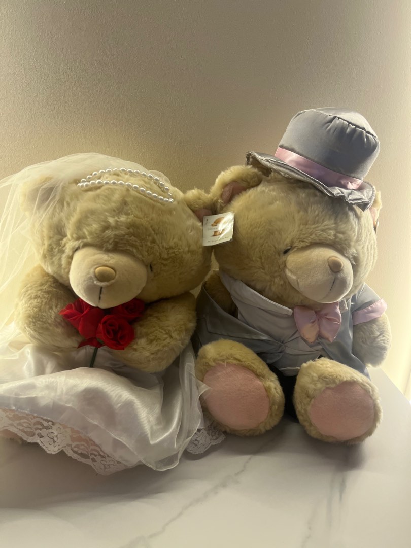 Forever Friend Bears Wedding Edition Hobbies And Toys Toys And Games On Carousell